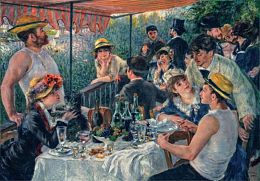 Puzzle Clementoni 1000 pieces: Renoir. Breakfast of rowers