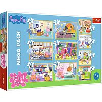 Trefl 10 in 1 Puzzle: Meet Peppa Pig