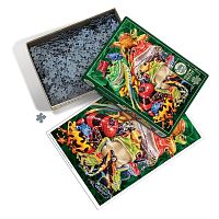 Cobble Hill Puzzle 1000 pieces: Frogs