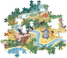 Puzzle Clementoni 1000 pieces: Fairy tale maps. The Jungle Book