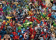 Puzzle Clementoni 1000 pieces: Superheroes