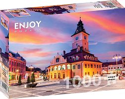 Enjoy 1000 pieces puzzle: City Council Square, Brasov