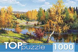 Puzzle TOP Puzzle 1000 details: I. Prishchepa. Golden Autumn