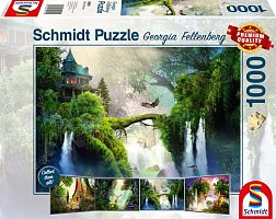 Schmidt 1000 Piece Puzzle: J.Fellenberg Magic Spring