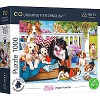 Trefl 1000 Pieces Puzzle: Dog Friendship