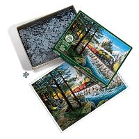 Cobble Hill 1000 Pieces Puzzle: Train in the Mountains