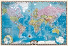 Jigsaw puzzle Eurographics 2000 details: world Map