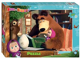 Puzzle Step 160 details: Masha and the Bear - 2 (Animecon)