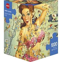 Heye 1000 Pieces Puzzle: The Life of an insta-girl