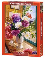 Puzzle Castorland 1000 pieces: still life with hydrangeas