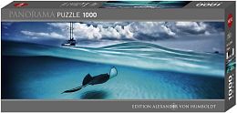 Puzzle Heye panorama 1000 items: SKAT