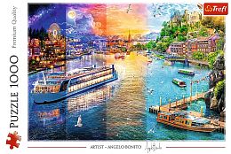 Trefl 1000 Pieces Puzzle: River Cruise