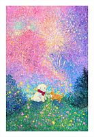 Pintoo 600-piece puzzle: Yu-Xi. Meeting under the fireworks