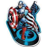 Wooden Trefl Puzzle 160 pieces: The Avengers. The Fearless Captain America