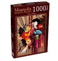 Magnolia 1000 Pieces Puzzle: Geisha