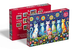 Пазл Cherry Pazzi 1000 деталей: Волшебные кошечки