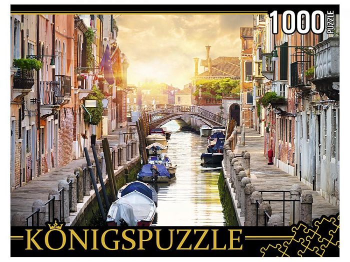 Konigspuzzle 1000 Pieces Puzzle: Venice at Sunset ГИK1000-0633