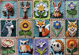 Trefl 1000-piece Puzzle: Crocheting is my passion