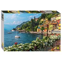 Step puzzle 2000 pieces: Lake Como, Italy
