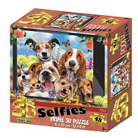 Puzzle PRIME 3D 48 pieces: A friendly selfie