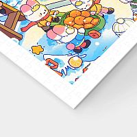 Pintoo Puzzle 1200 pieces: Memeko. Orange tea in winter