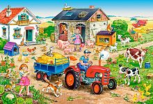 Castorland 40 Maxi Puzzle Details: Life on a Farm