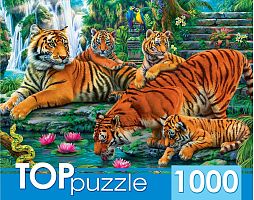 TOP Puzzle 1000 Pieces: The Tiger Family