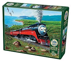 Cobble Hill 1000 pieces puzzle: By train along the Pacific coast