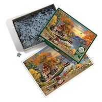 Cobble Hill 1000 Pieces Puzzle: Relaxing by the lake