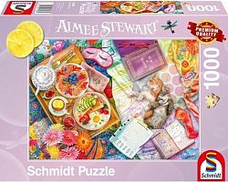 Schmidt 1000 piece puzzle: E. Stewart. Sunday breakfast