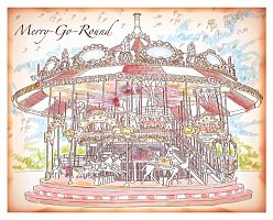 Pintoo Puzzle 2000 pieces: Carousel
