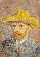 Frey's 500-piece Puzzle: Self-portrait in a Straw Hat, Vincent van Gogh