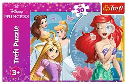 Trefl Puzzle 30 pieces: A beautiful day of Princesses