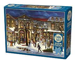 Puzzle Cobble Hill 500 pieces: Winter in the city