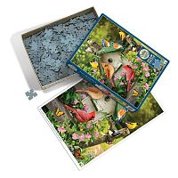 Cobble Hill 500 Pieces Puzzle: Summer Birdhouse