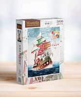 Magnolia 1000 Pieces Puzzle: Free Ship