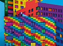 Puzzle Clementoni 500 pieces: Colors-squares