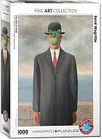 Puzzle Eurographics 1000 pieces: the Son of man, Rene Magritte