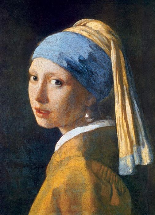 Puzzle Eurographics 1000 pieces: Girl with a pearl earring 6000-5158
