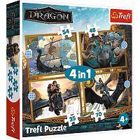 Trefl 35#48#54#70 Puzzle pieces: How to train your dragon. Days of the Dragon