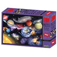 PRIME 3D puzzle 500 pieces: planets of the Solar system