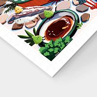 Pintoo 900-piece puzzle: Ishiki Toaki. Sushi land