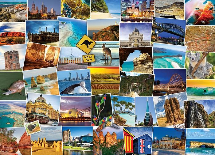 Eurographics 1000 Pieces Puzzle: Traveler Australia 6000-0753