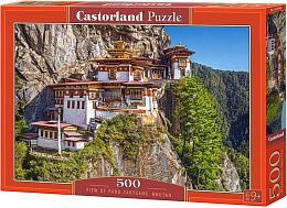 Puzzle Castorland 500 pieces: Views of Taktsang Paro, Bhutan