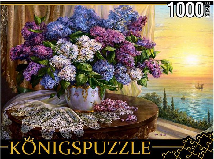 Konigspuzzle 1000 pieces puzzle: O. Dandorf. Bouquet РУКK1000-3818