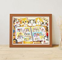 Pintoo Puzzle 1200 pieces: Kayomi. The album Feline memories