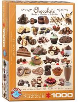 Puzzle Eurographics 1000 pieces: Chocolate