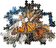 Clementoni Puzzle 1000 pieces: Butterflies