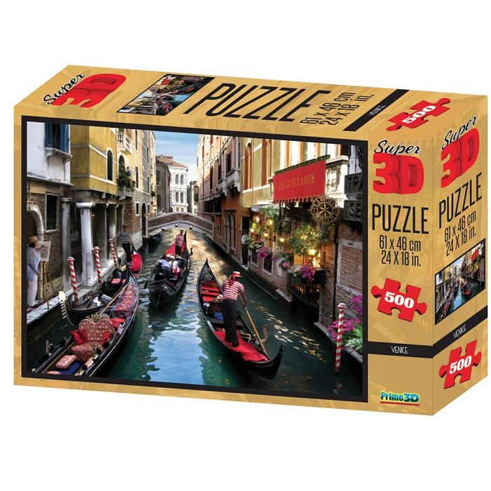 Puzzle 3D 500 PRIME details: Venice 10102