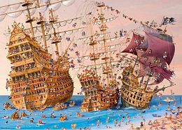 Jigsaw puzzle 1000 pieces Heye: corsairs